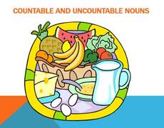 Презентация: Countable and uncountable nouns