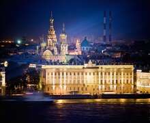 Скачать презентацию: Ночной Санкт-Петербург и вальс