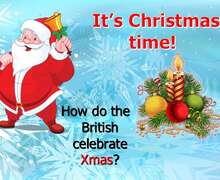 Скачать презентацию: How do the British celebrate Christmas?